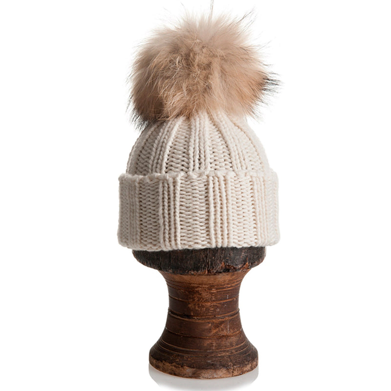 BEANIE WITH TURN-UP FOLD