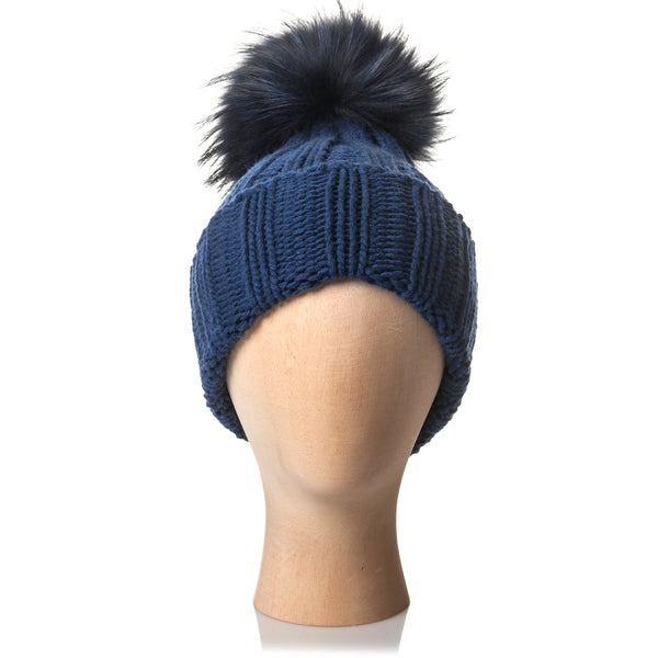 BEANIE WITH TURN-UP FOLD