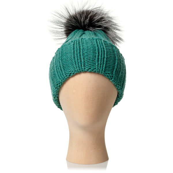 BEANIE WITH TURN-UP FOLD