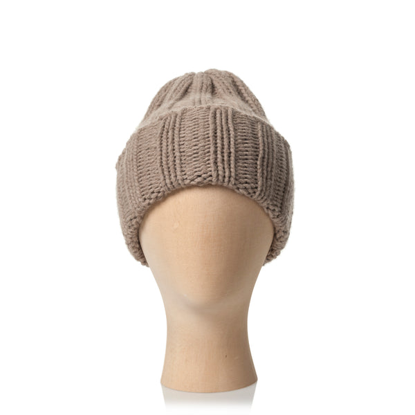 BEANIE WITH TURN-UP FOLD