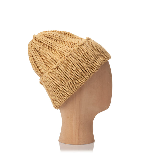 BEANIE WITH TURN-UP FOLD