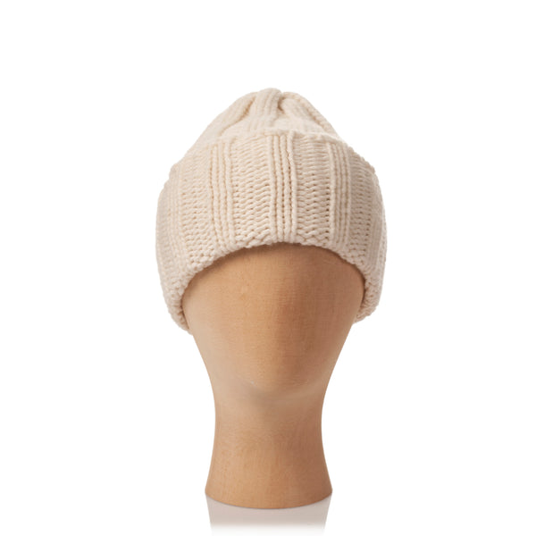 BEANIE WITH TURN-UP FOLD