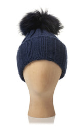 BEANIE WITH TURN-UP FOLD