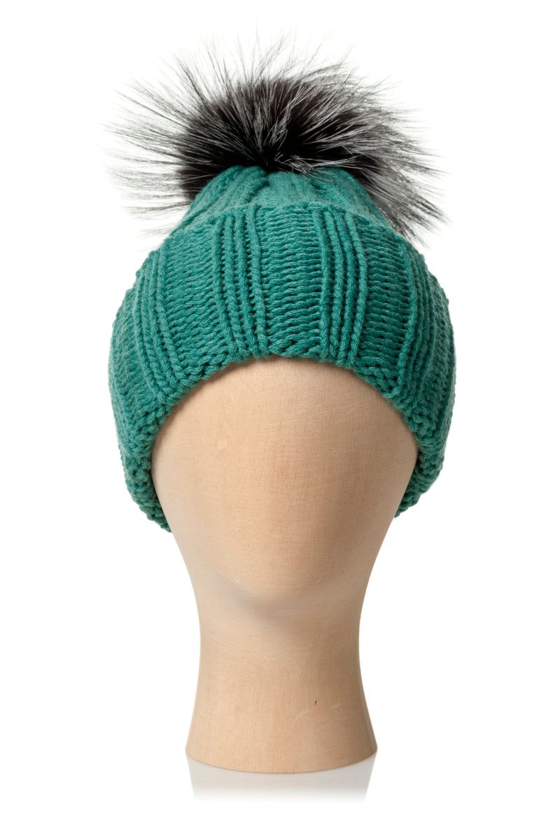 BEANIE WITH TURN-UP FOLD