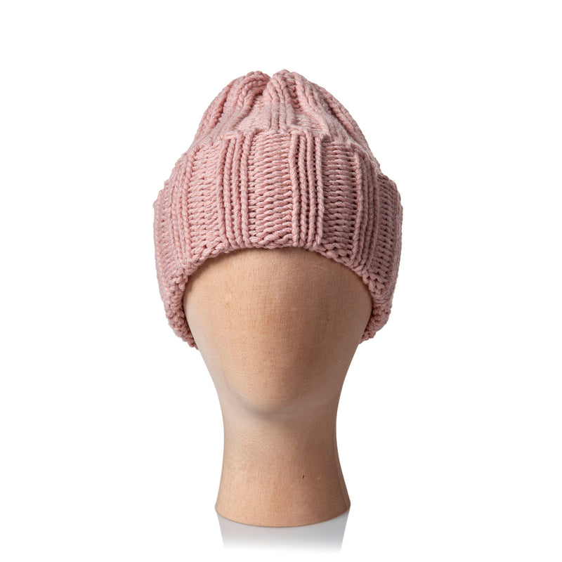 BEANIE WITH TURN-UP FOLD