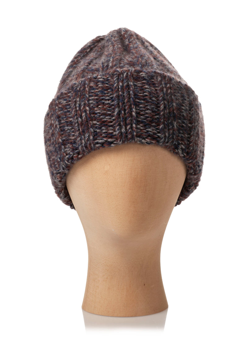 BEANIE WITH TURN-UP FOLD