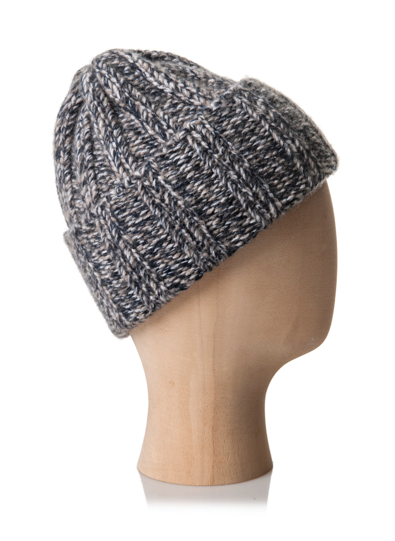 BEANIE WITH TURN-UP FOLD