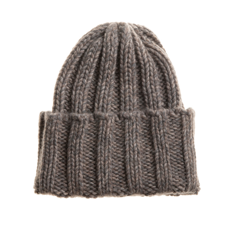 BEANIE WITH TURN-UP FOLD