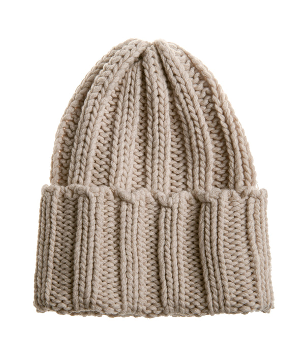 BEANIE WITH TURN-UP FOLD