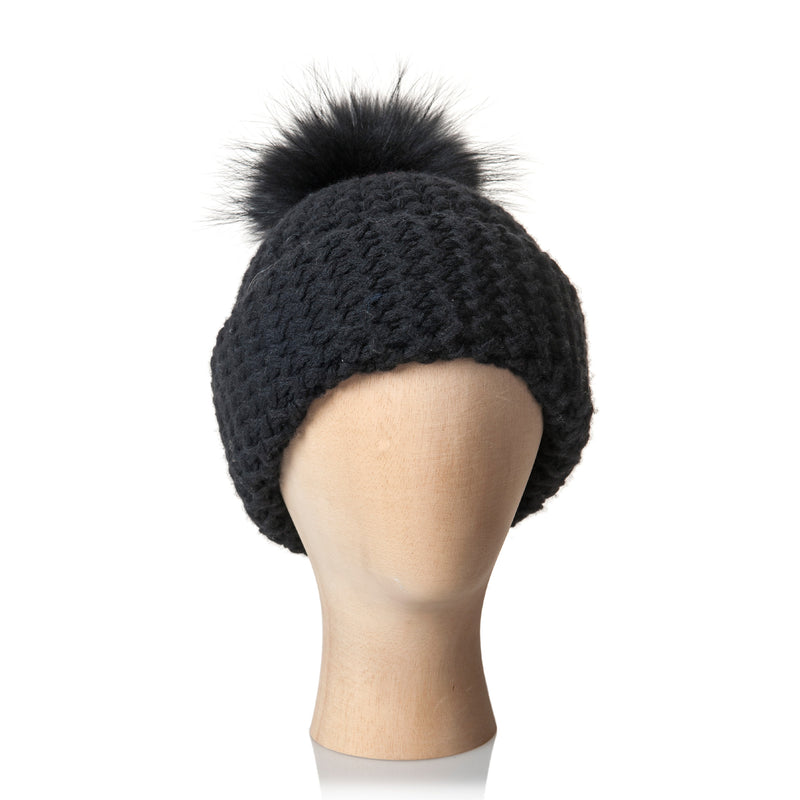 BEANIE WITH TURN-UP FOLD