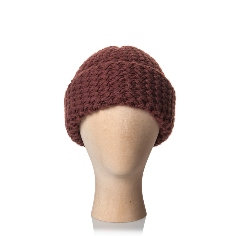 BEANIE WITH TURN-UP FOLD