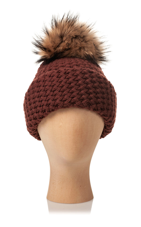 BEANIE WITH TURN-UP FOLD