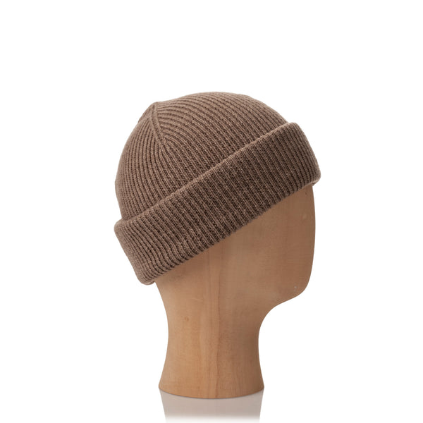 BEANIE WITH TURN-UP FOLD