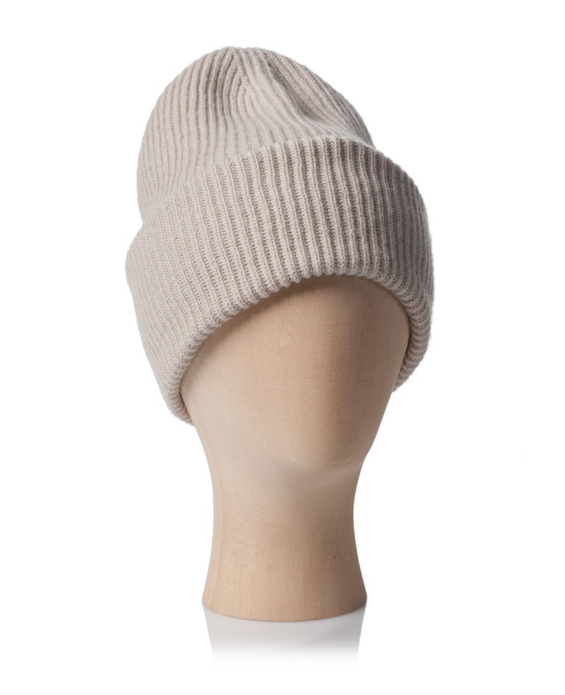 BEANIE WITH TURN-UP FOLD