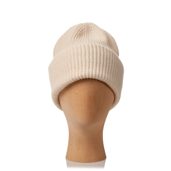 BEANIE WITH TURN-UP FOLD