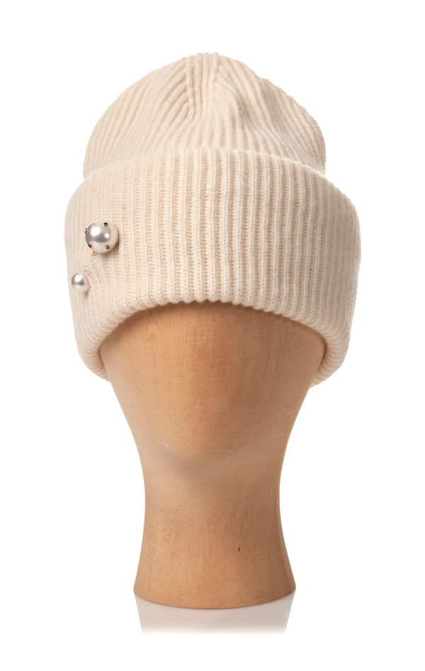 BEANIE WITH TURN-UP FOLD