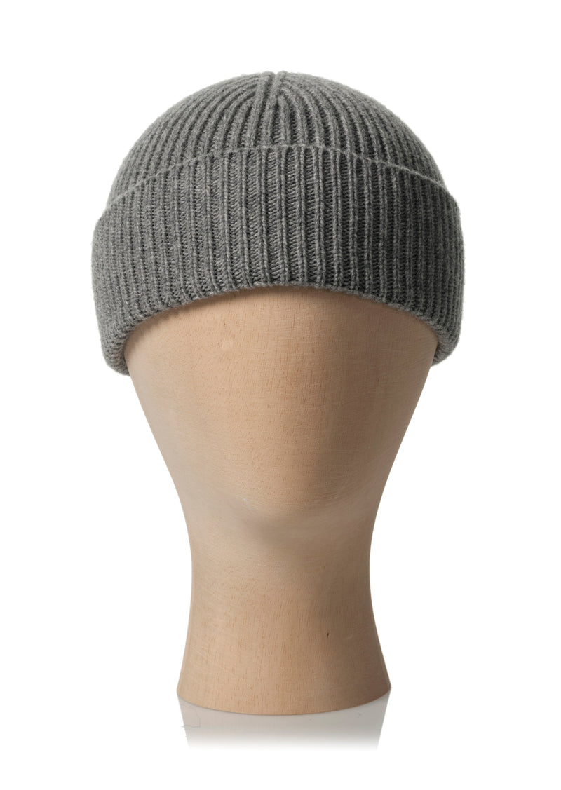 BEANIE WITH TURN-UP FOLD