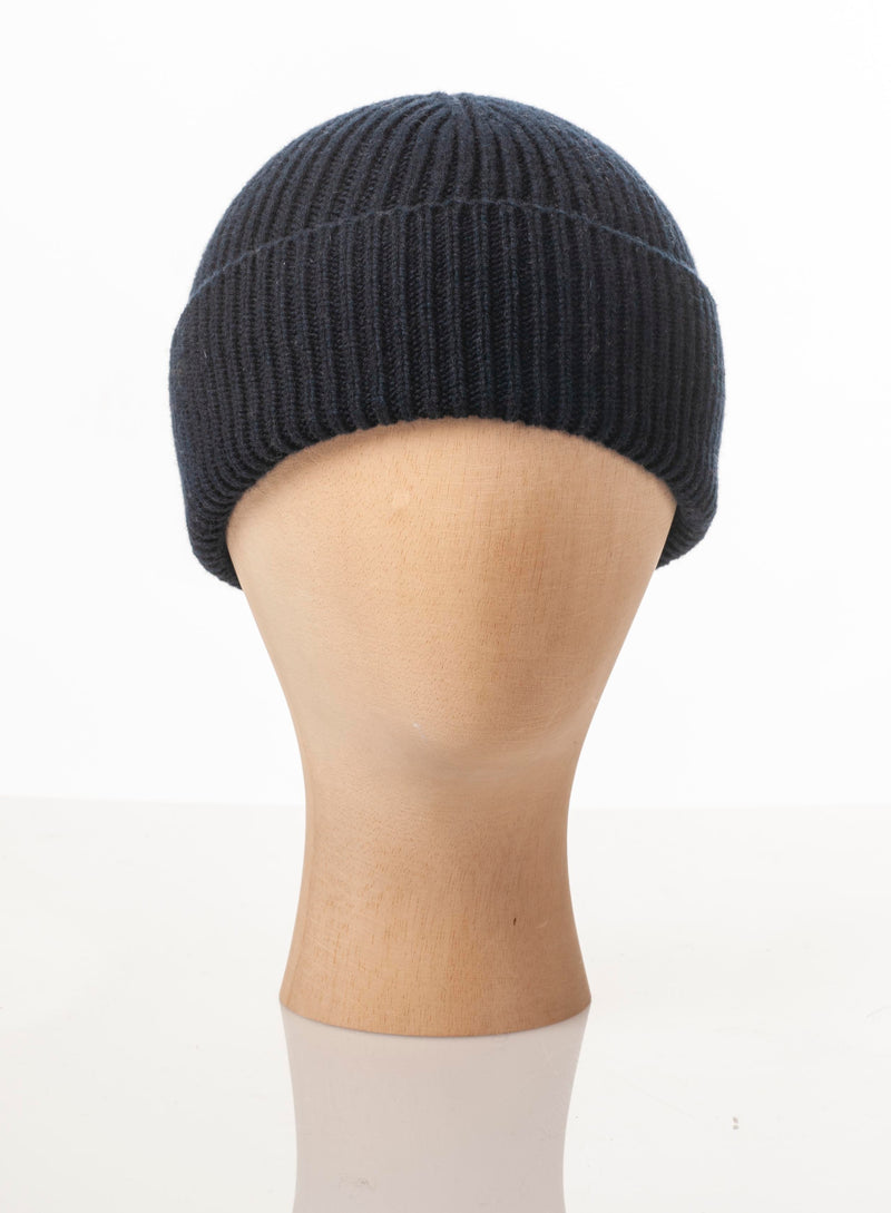 BEANIE WITH TURN-UP FOLD