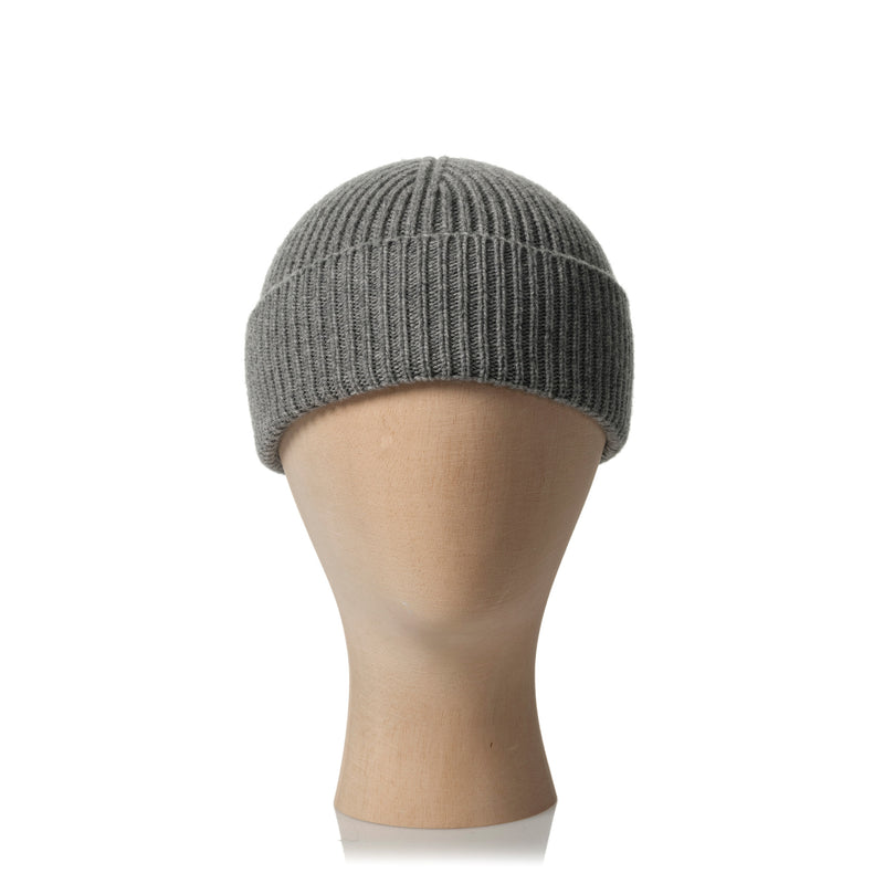 BEANIE WITH TURN-UP FOLD