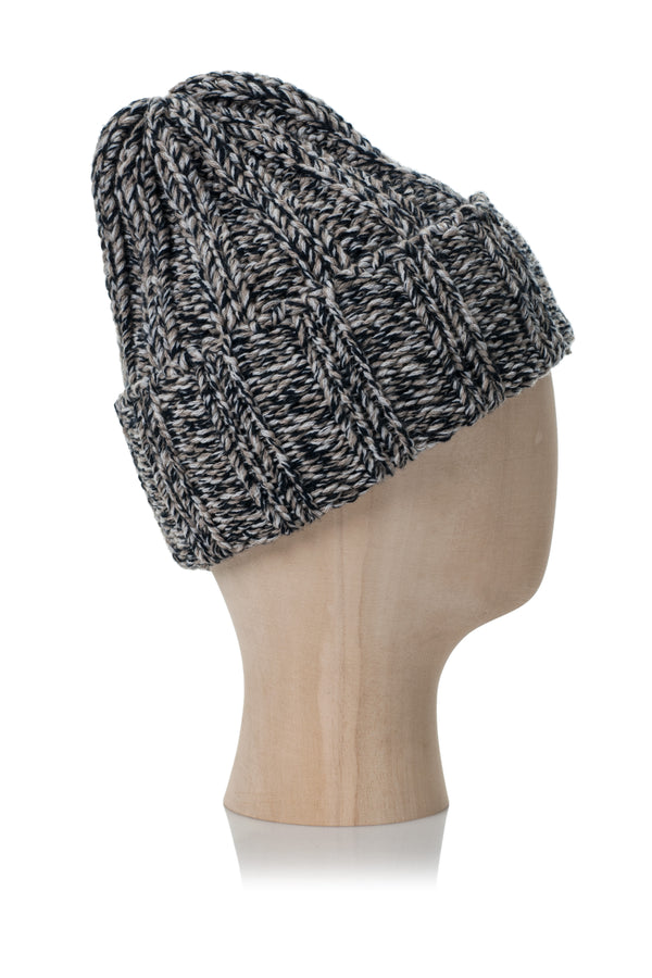 BEANIE WITH TURN-UP FOLD