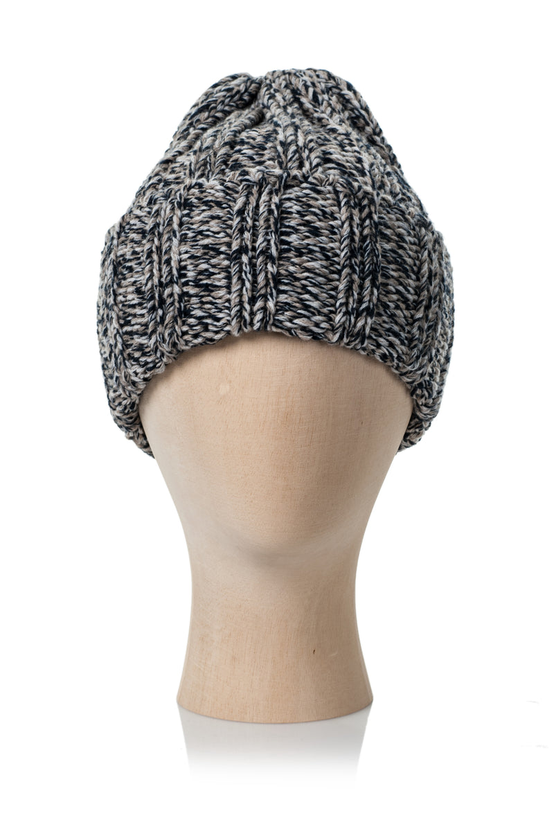 BEANIE WITH TURN-UP FOLD