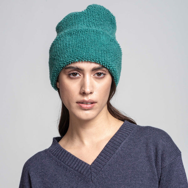 BEANIE WITH TURN-UP FOLD