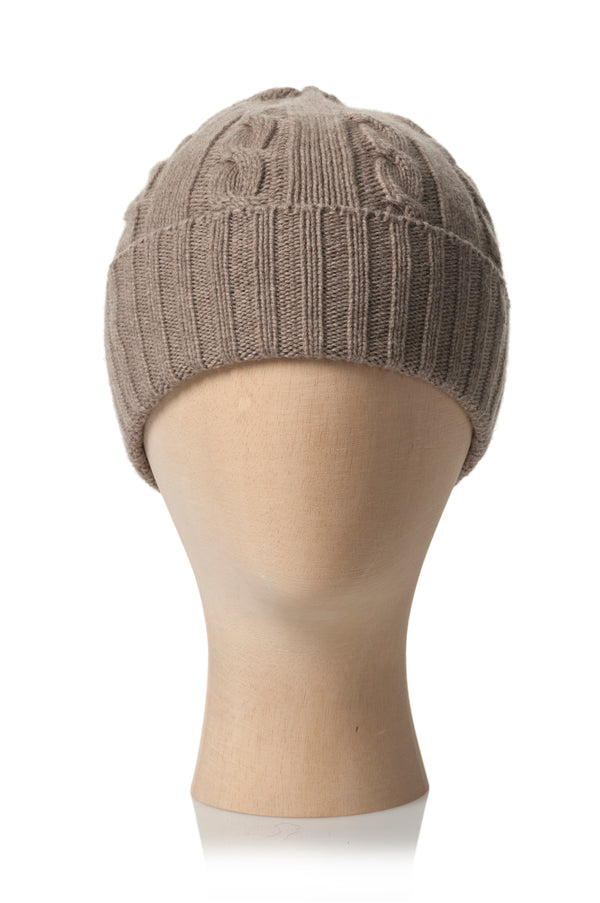 BEANIE WITH TURN-UP FOLD