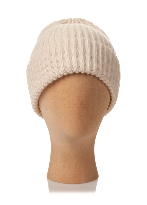 BEANIE WITH TURN-UP FOLD