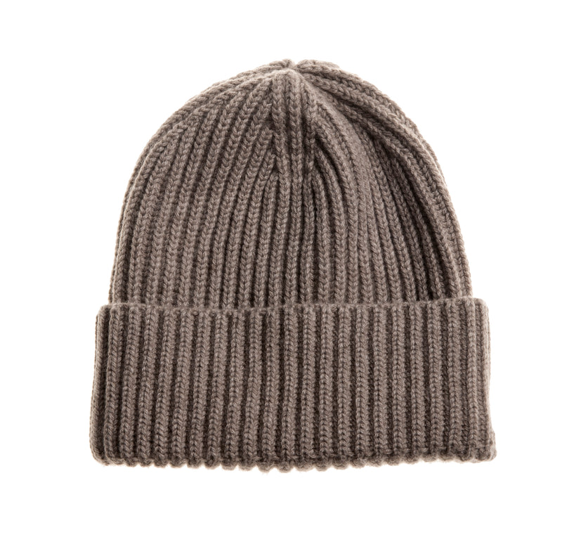 BEANIE WITH TURN-UP FOLD