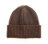 BEANIE WITH TURN-UP FOLD