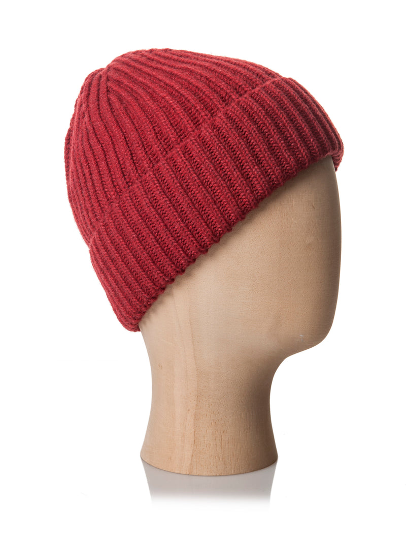 BEANIE WITH TURN-UP FOLD