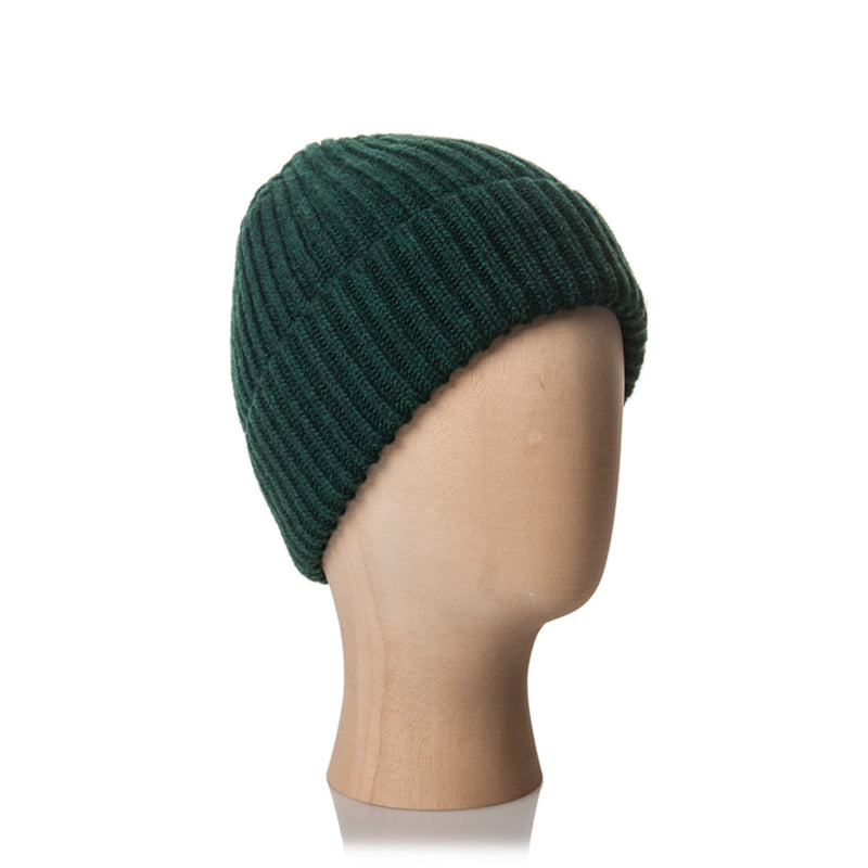 BEANIE WITH TURN-UP FOLD