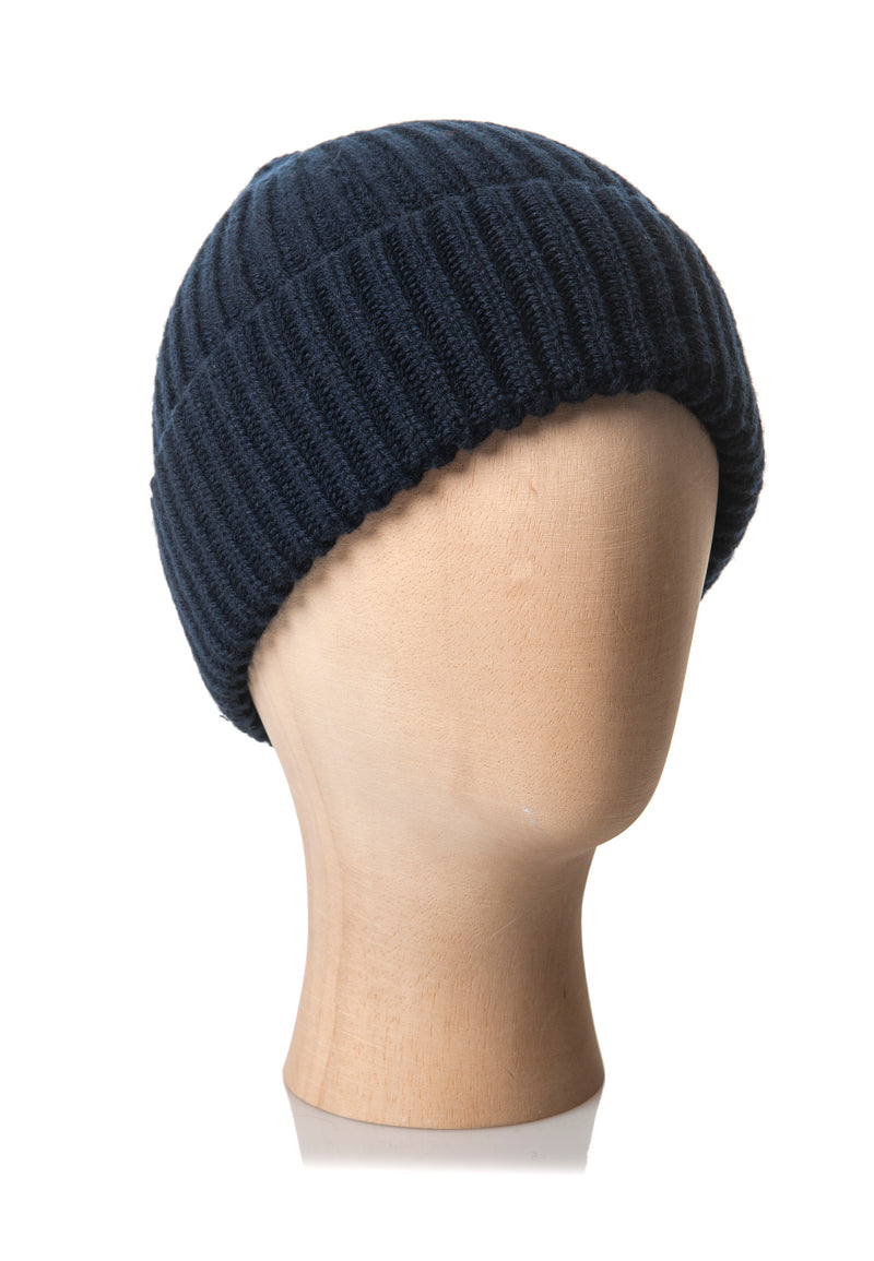 BEANIE WITH TURN-UP FOLD