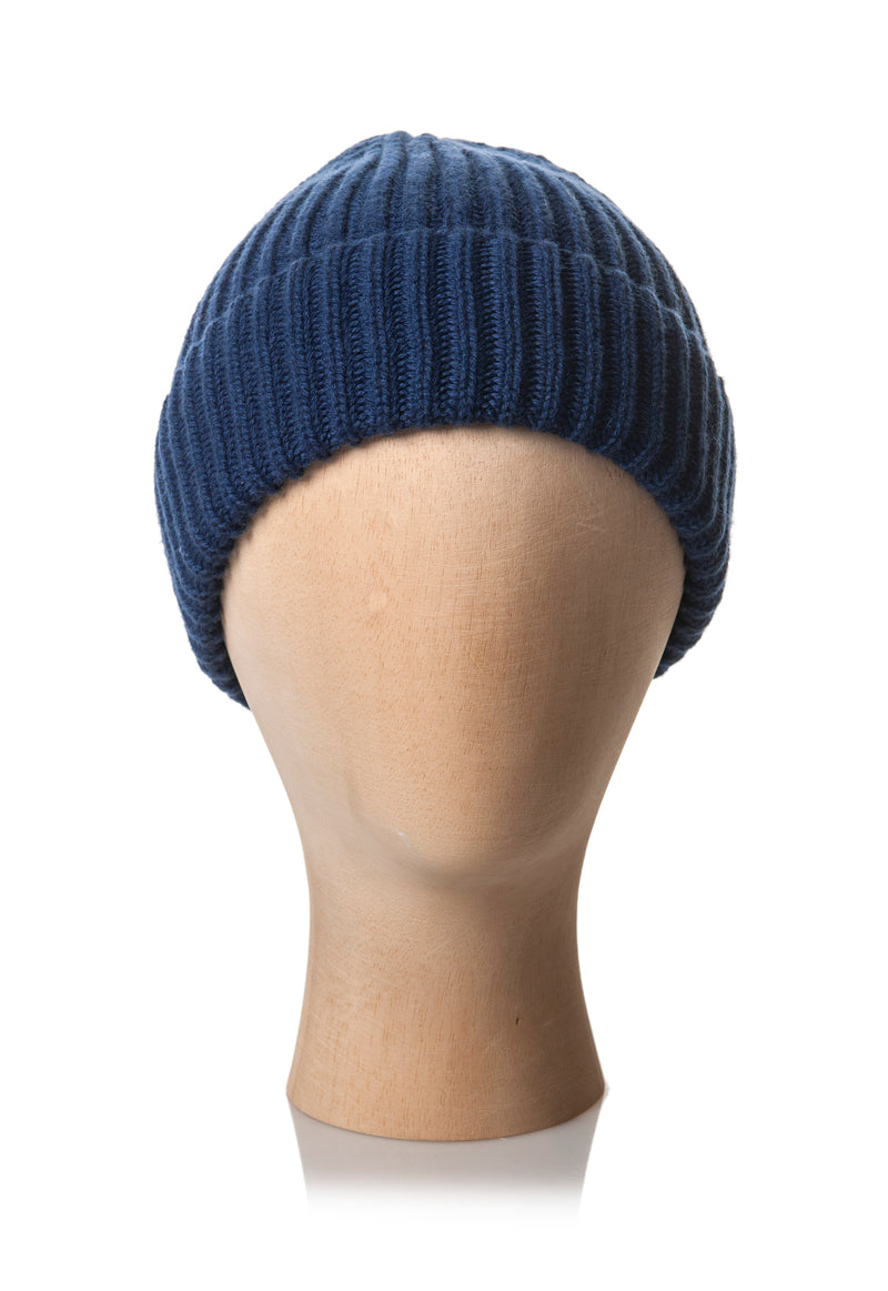 BEANIE WITH TURN-UP FOLD