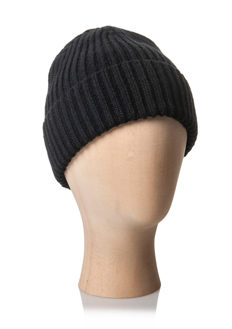 BEANIE WITH TURN-UP FOLD