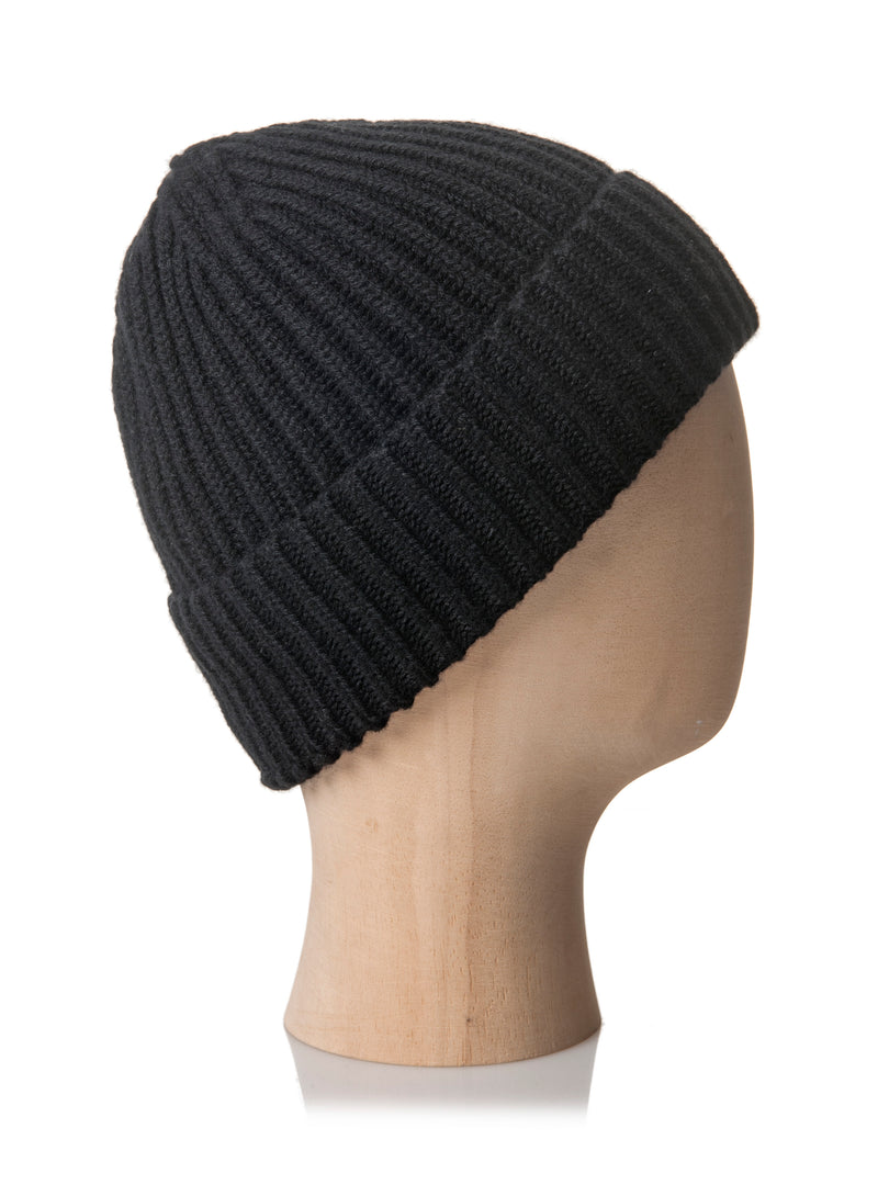 BEANIE WITH TURN-UP FOLD