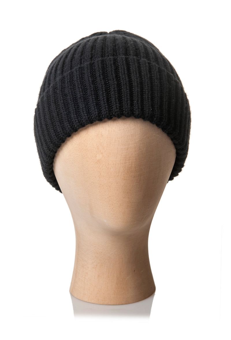 BEANIE WITH TURN-UP FOLD