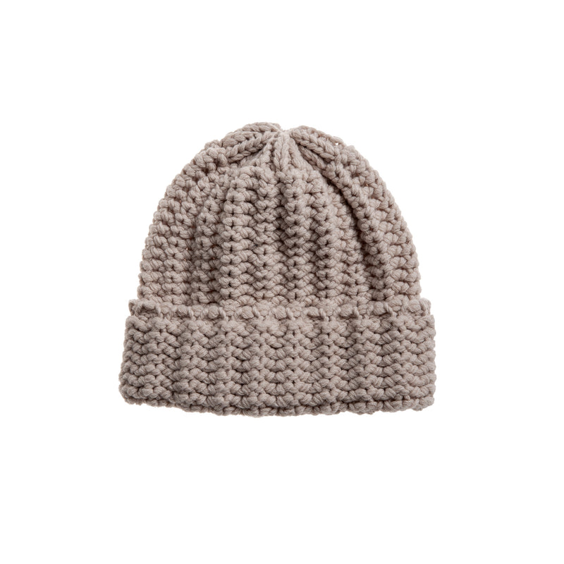 BEANIE WITH TURN-UP FOLD