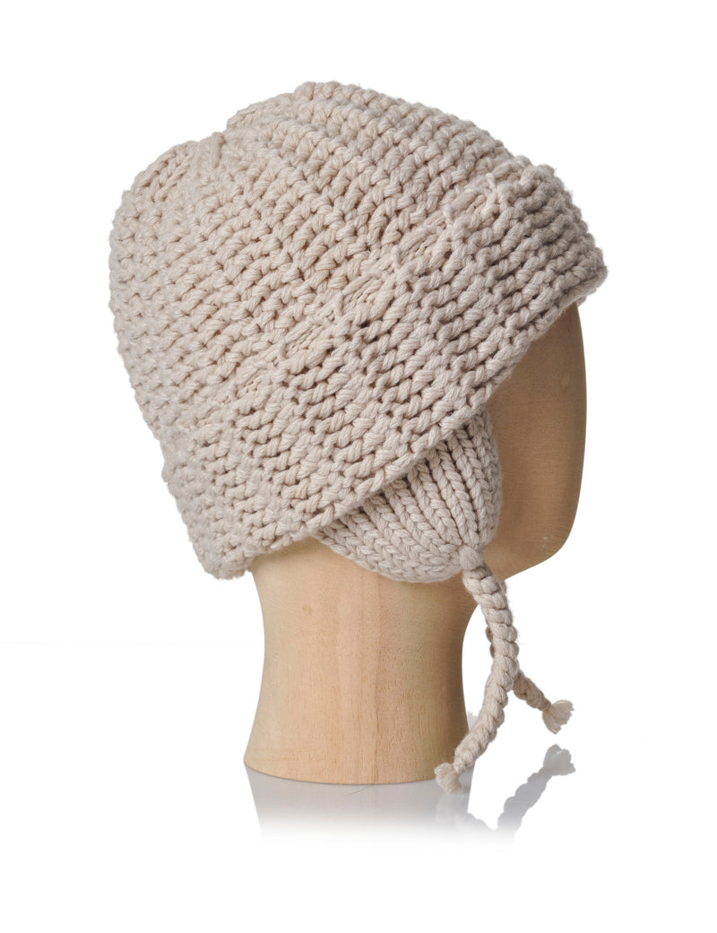 BEANIE WITH TURN UP FOLD