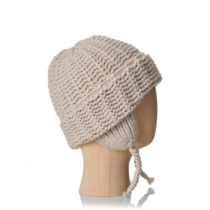 BEANIE WITH TURN-UP FOLD