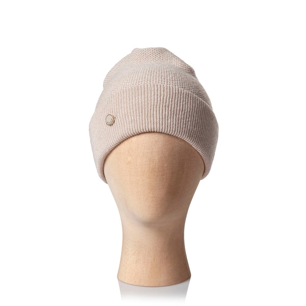 BEANIE WITH TURN-UP FOLD