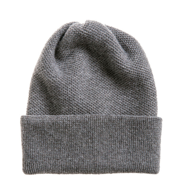 BEANIE WITH TURN-UP FOLD