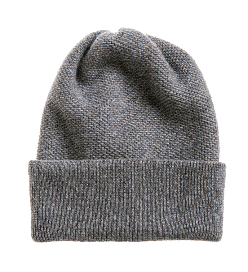BEANIE WITH TURN-UP FOLD