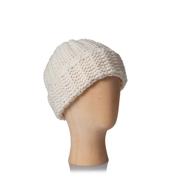 BEANIE WITH TURN-UP FOLD