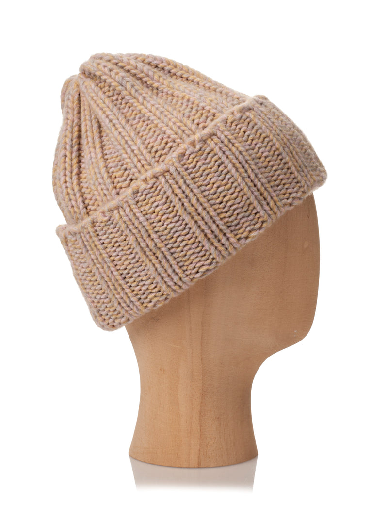 BEANIE WITH TURN-UP FOLD