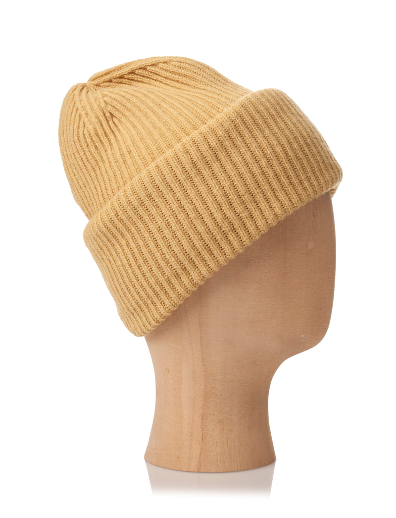 BEANIE WITH TURN-UP FOLD