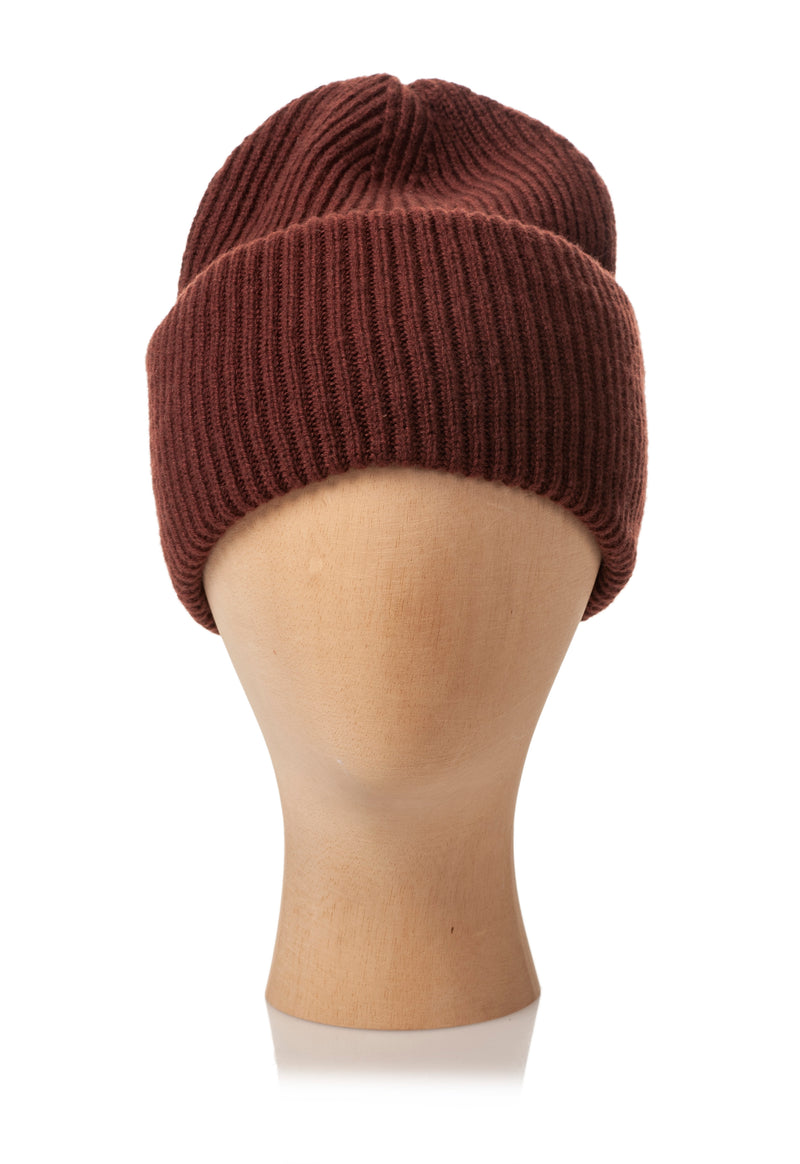 BEANIE WITH TURN-UP FOLD