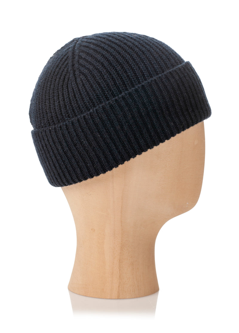 BEANIE WITH TURN-UP FOLD