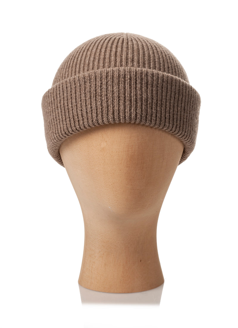 TURN-UP FOLD BEANIE