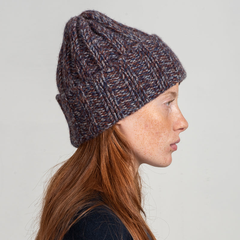 BEANIE WITH TURN-UP FOLD